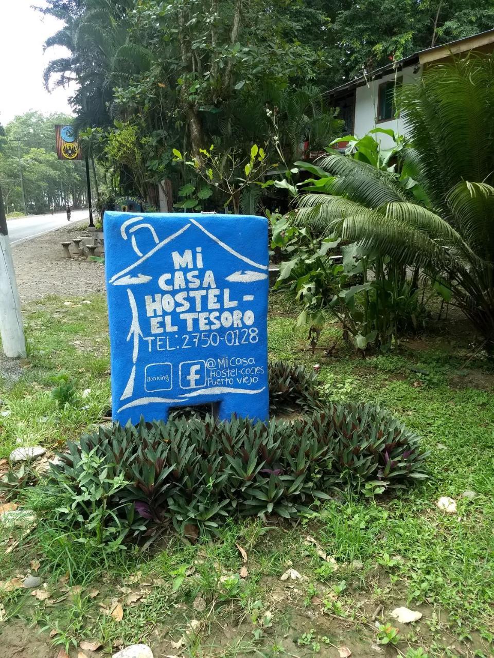 Mi Casa Hostel Y Hotel El Tesoro Puerto Viejo de Talamanca Zewnętrze zdjęcie